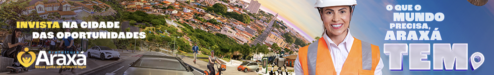 O que o mundo precisa Araxá tem!