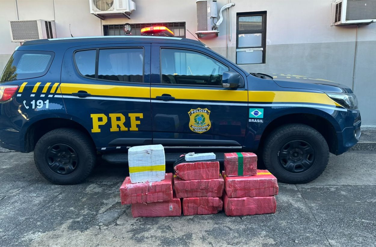 Apreensão de maconha na BR-262
