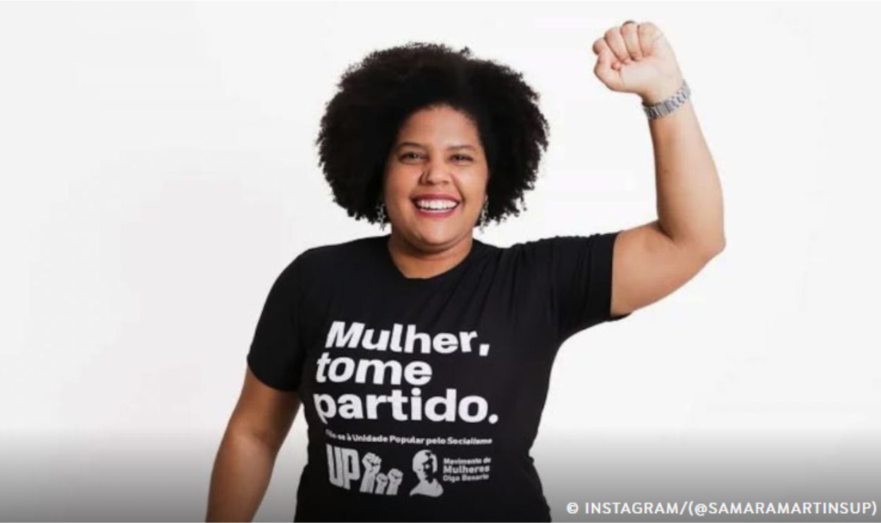 Samara Martins candidatura Unidade Popular