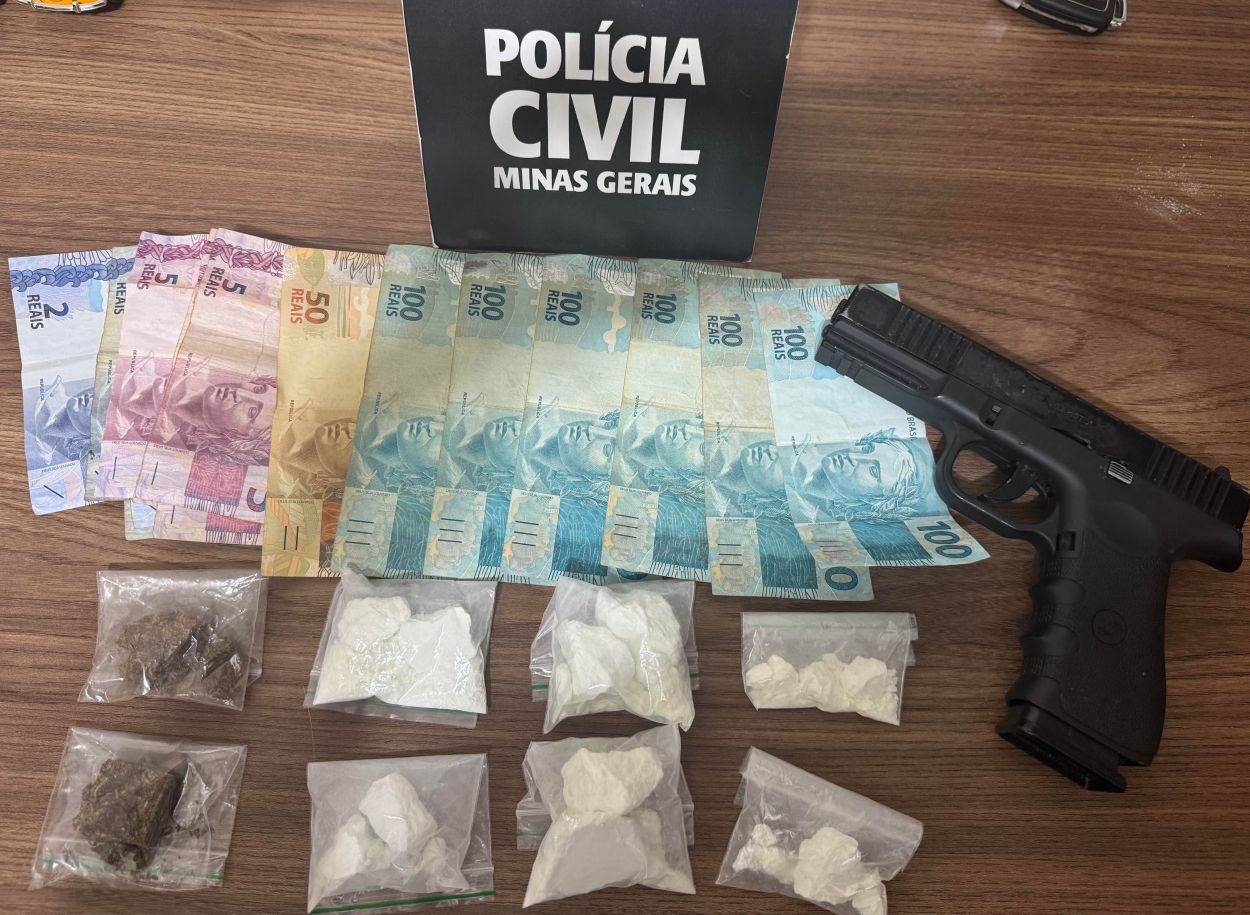 Polícia Civil Araxá prisão tráfico