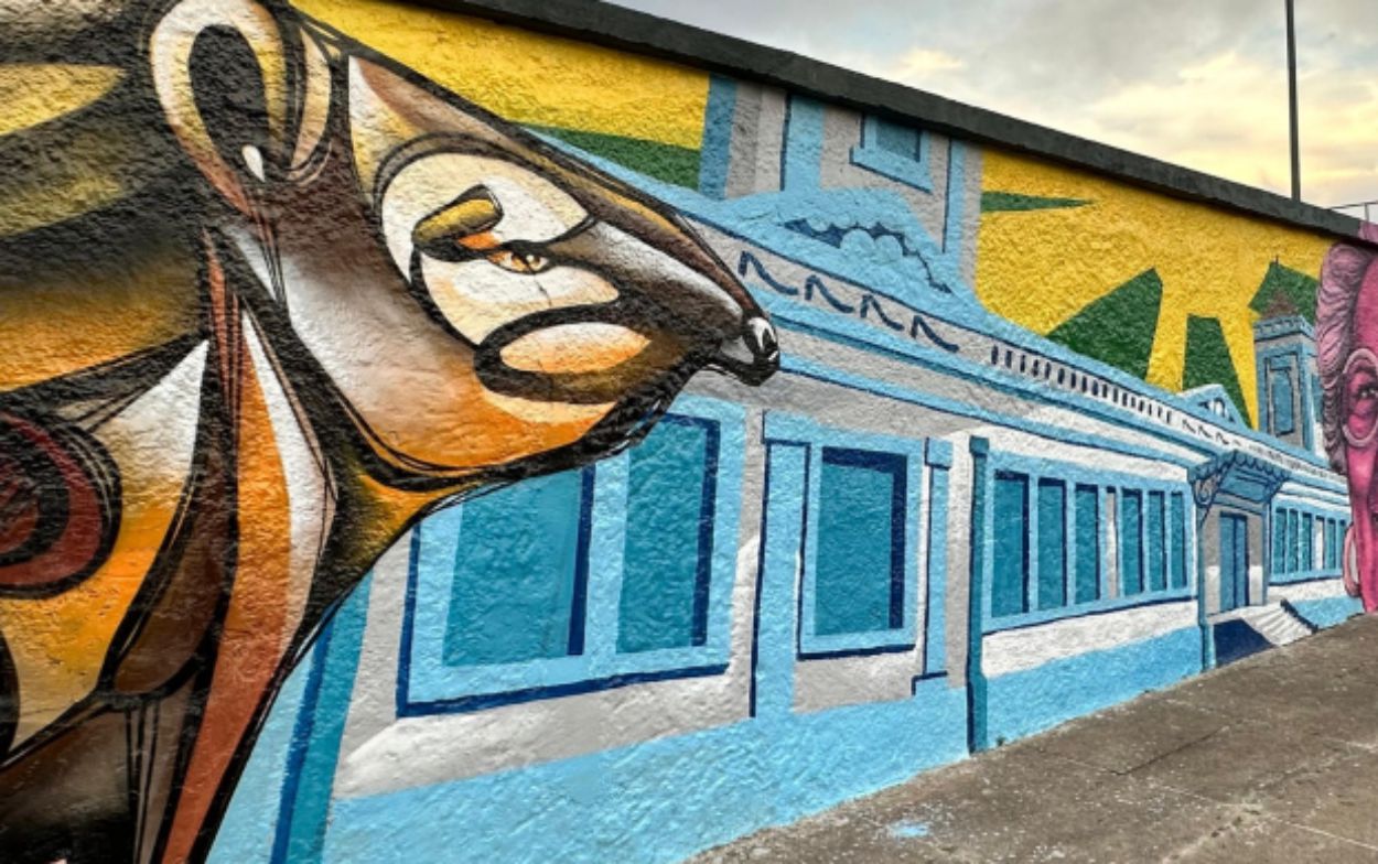 Projeto Memomural inaugura novos painéis de arte urbana com homenagens a personalidades de Araxá